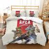 3D Printed Game Duvet Cover Apex Pillowcase Legends Bedding Set Double Twin Full Queen King Adult Kids Bedclothes Quilt Cover