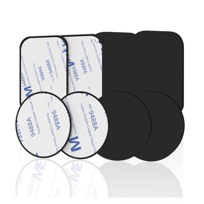 1/3/5 STK Metallplatten-Aufkleber, Eisenblech für magnetische Handyhalterung für magnetische Autotelefonständer, nicht magnetisch
