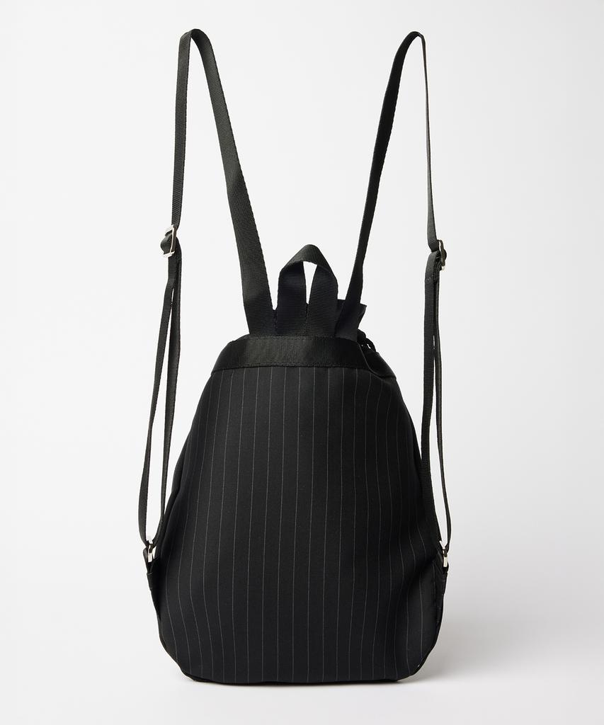 Sumumbonum Stripe String Backpack [Black]