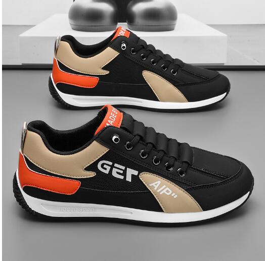 Sports shoes men spring autumn new  trade men's sneakers shoes lace-up running shoes fashion M1166