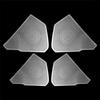 For Kia Sportage NQ5 -2026 4PS Silver Stainless Steel Door Speaker Horn Cover Scratch Resistant Bright Mask