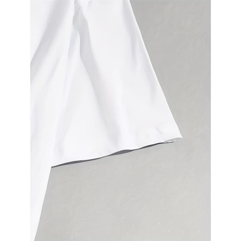 Europäische Größen Aufdruck, Herren Grafikdesign Rundhalsausschnitt Aktives T-Shirt, Lässige Bequeme T-Shirts Für Den Sommer, Herrenbekleidung Oberteile Für Tägliches Fitnessstudio Training