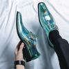 New Designer Fashion Men's Serpentine Monk Strap Oxford Shoes Moccasins Wedding Prom Homecoming Party Footwear Zapatos Hombre