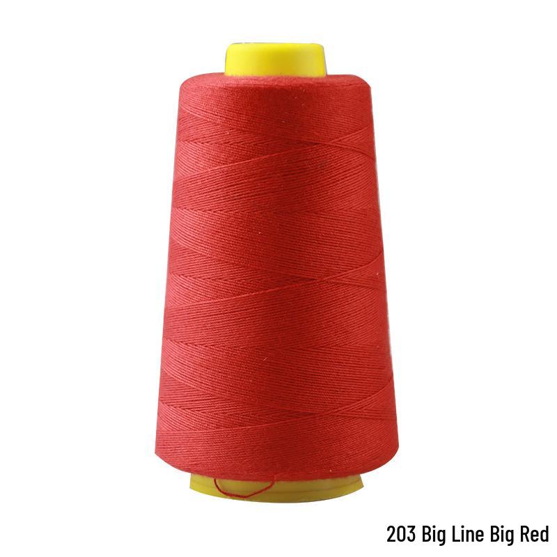 Black and White Thick Denim Sewing Thread Roll for Machine and Hand Sewing