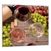 PANNEAU EN VERRE POUR CUISINE 65x60 Vin