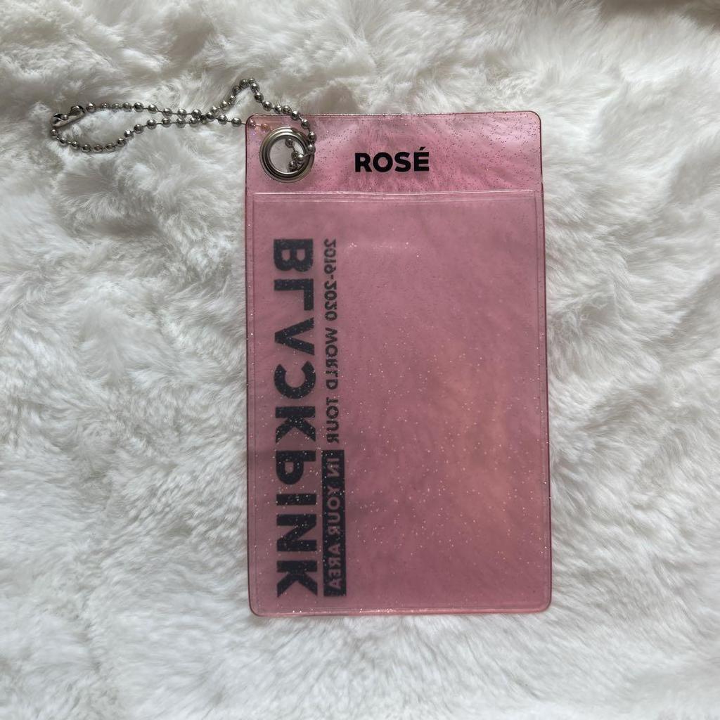 [USED] BLACKPINK FC BLINK trading card Rosé