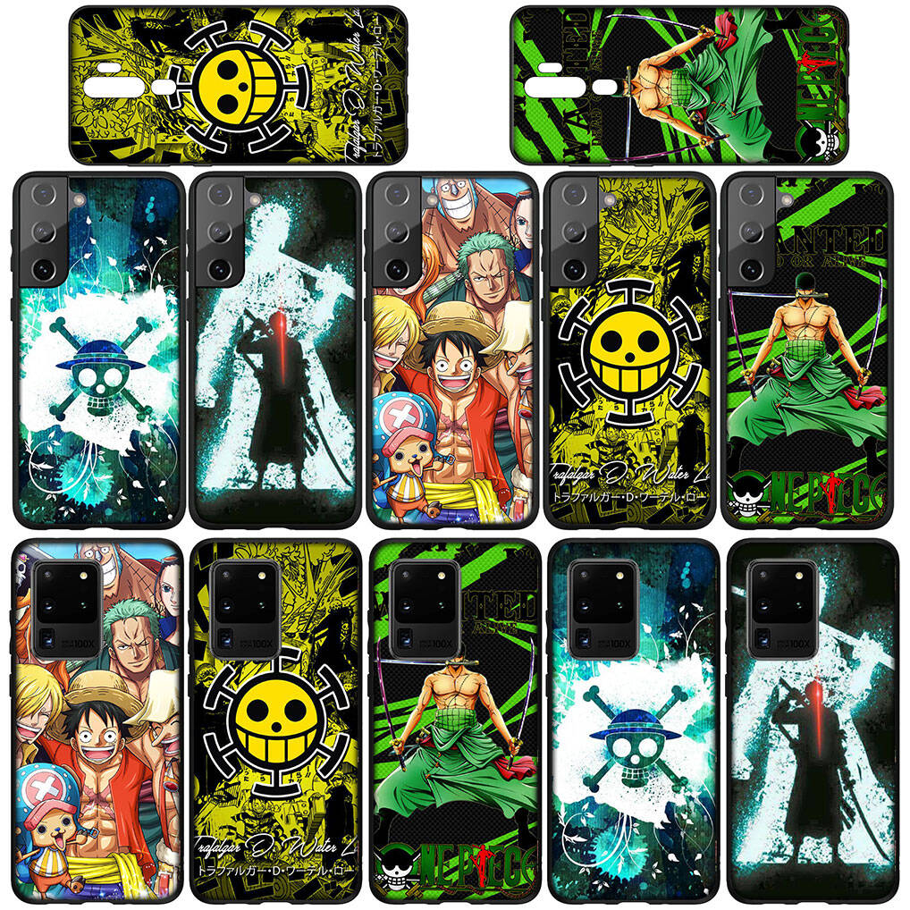 For Motorola Moto Edge 70 60 50 G54 G86 Samsung Galaxy S25 iPhone 17 16 15 Xiaomi Redmi Note 14 Pro Max Phone Case Luffy Roronoa Zoro One Piece Cover