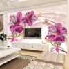 Tapet Mural Personalizat 3D Flori Stereoscopice Bijuterii Camera de Zi Perete de Fundal TV Pictură Decorativă pe Perete Tapet Foto
