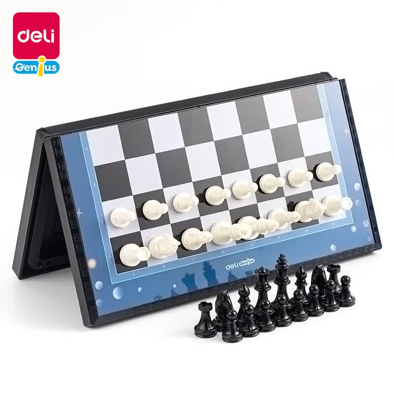 Deli Portable Magnetic Folding Chess Set