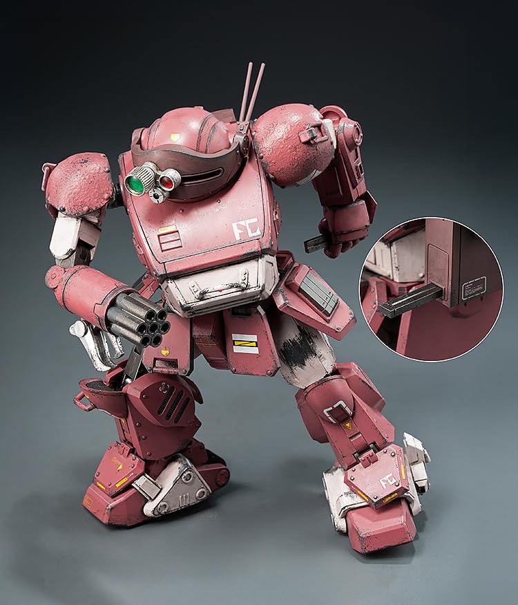 Threezero Armored Trooper Votoms Brutish Dog and Zinc Alloy Painted Movable Figure Robo-Dou Non-Scale ABS, PVC, POM,