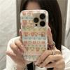 Korean Cute Cartoon Bear Clear Phone Case For iPhone 16 15 14 Pro Max 16 Pro Shockproof Lens Protective Soft Cover Gift