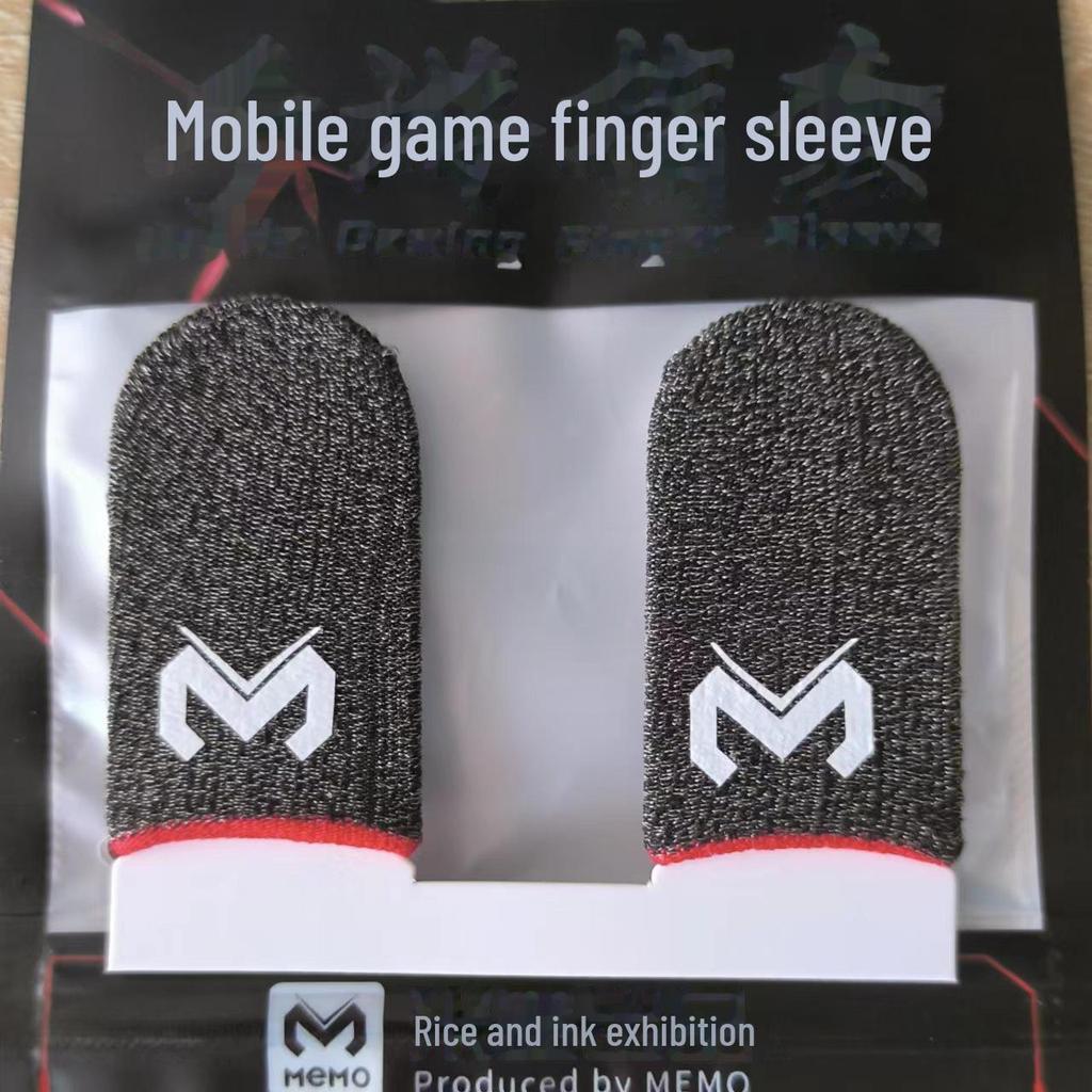 Ultradünne kabellose Gaming-Fingerlinge aus Silberfaser - Schweißfestes Doppelstück für Mobile Gaming
