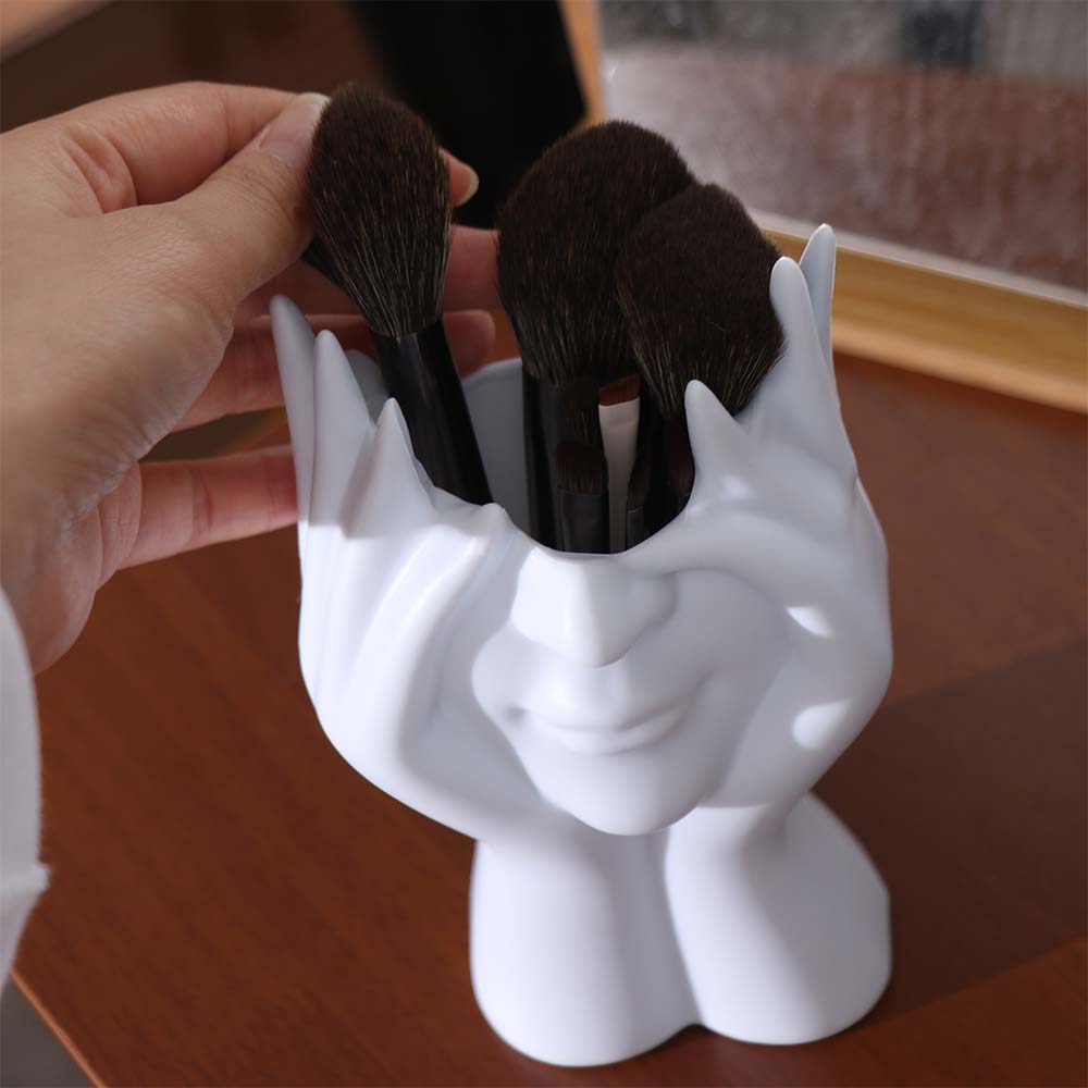 Styling Design Office Desk Pen Holder Multi Functional Decorative Vase Holder TV Cabinet