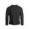 Men's Solid Color Stand Collar Henley Shirt, Long Sleeve Business Casual Sports Top, Spring Summer Daily Versatile Pullover T-Shirt