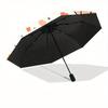 1pc Cats Hearts Automatic Open/Close Umbrella with One Touch Button,, Windproof Design   Lightweight Portable Umbrella for Women & Men6022