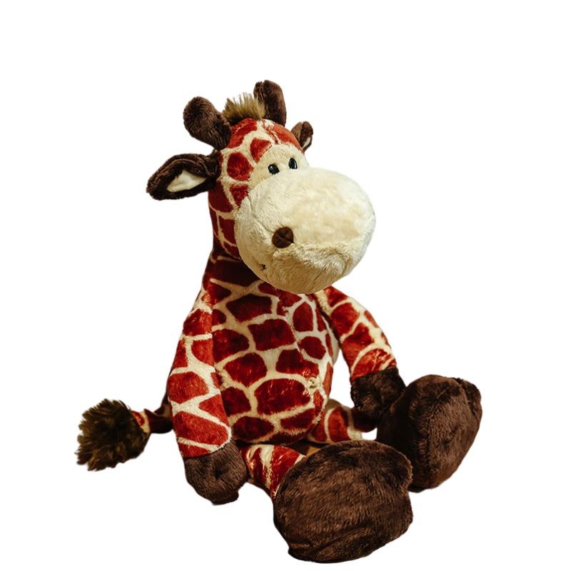 Wholesale Jungle Animal Plush Toy Cartoon Gorilla Lion Tiger Giraffe Stuffed Doll