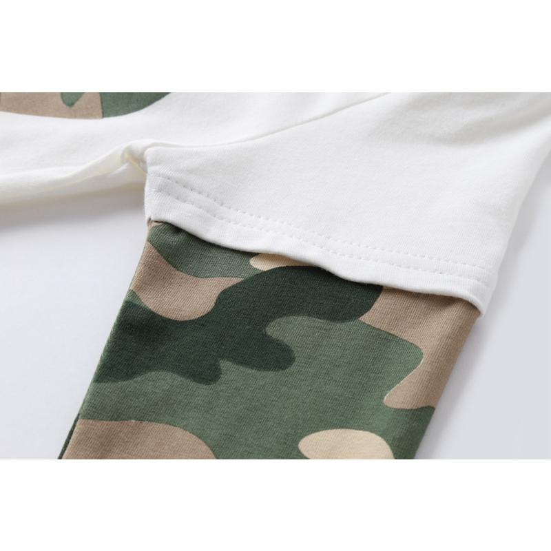 YUBAOBEI Srping algodão dos desenhos animados dinossauro meninos manga longa camiseta casual moda o-pescoço outono crianças roupas melhor esporte crianças topo