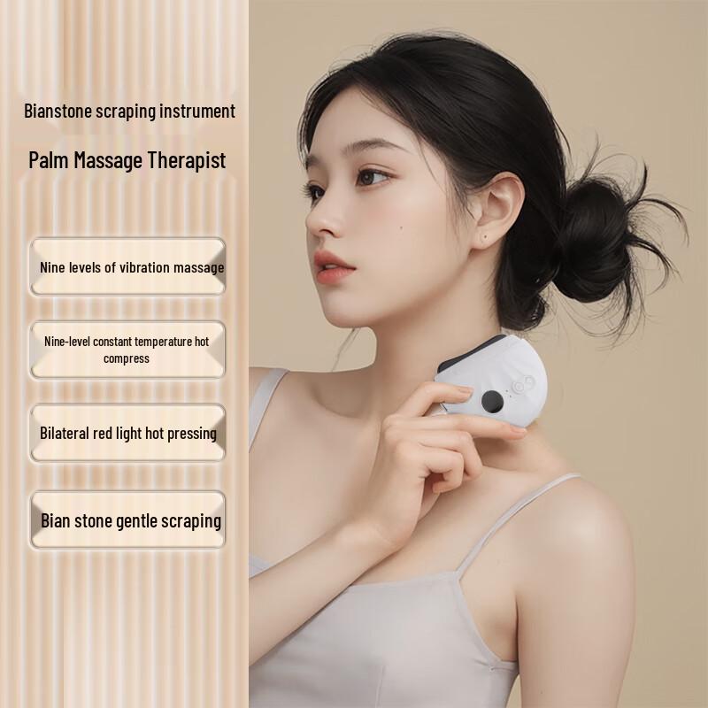 

JANCHENG Electric Bianstone Gua Sha Massager with Dust Cover