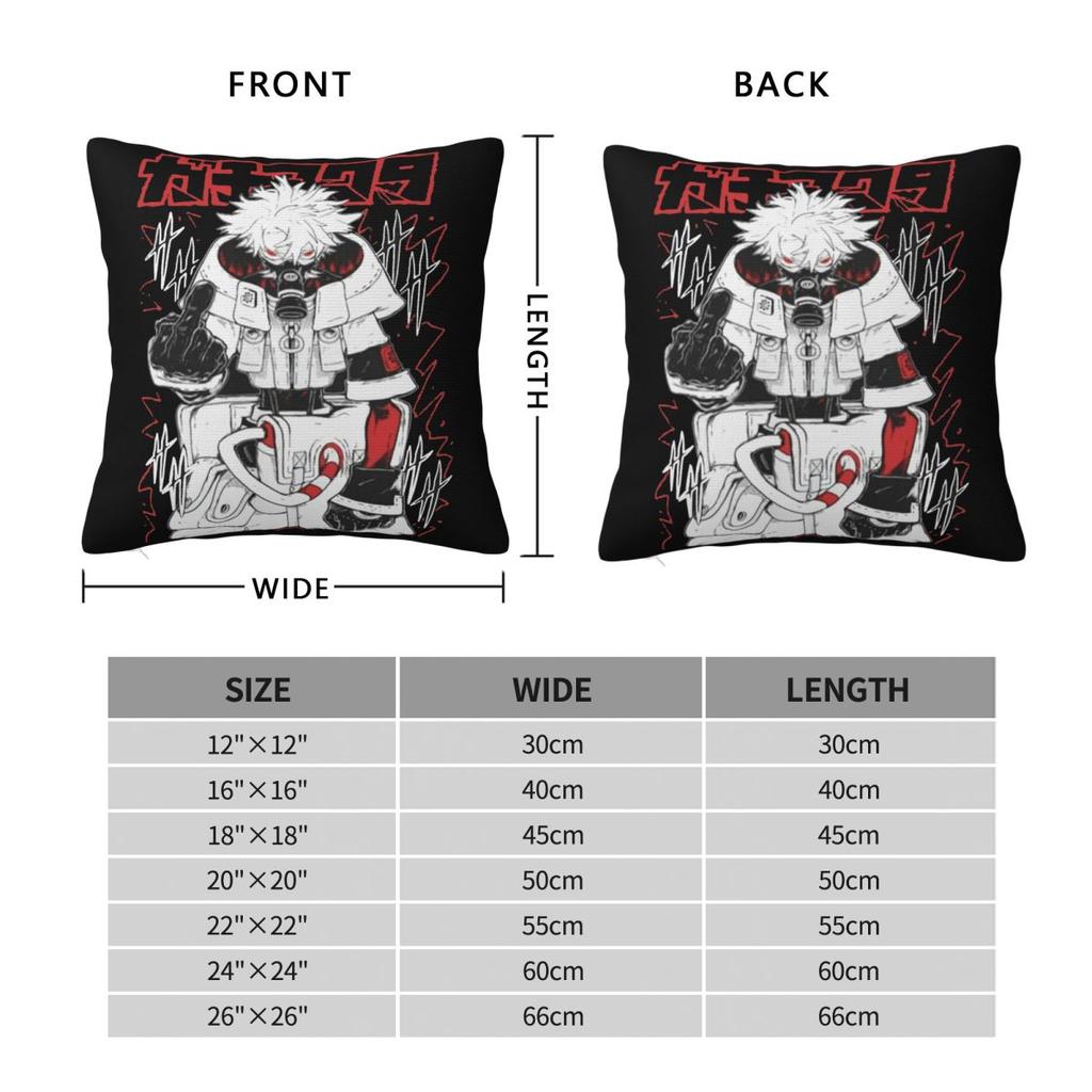 Rudo Surebrec Gachiakuta Anime Pillowcase Printing Cushion Cover Decorations Throw Pillow Case Cover Seat Drop Shipping 45*45Cm