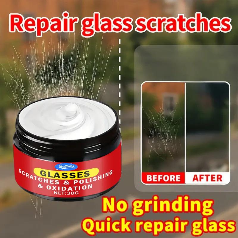 Car Windshield Scratch Repair Wax Deep Repair For All Types Of Scratches Car Window Polishing Repair Grinding Polishing Wax