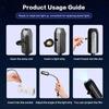 Led Galaxy Projection Light 1 Light+4 Pictures Change Led Galaxy Projector Starry Sky Lighting Night Light