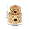 2 In 1 Dual Concentric Tone Volume Blend Control Knobs Domed Metal Volume Speed Control Knobs For Electric Guitar Bass