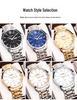 Longbo Men's Waterproof Luminous Korean Style Quartz Wristwatch with Double Calendar