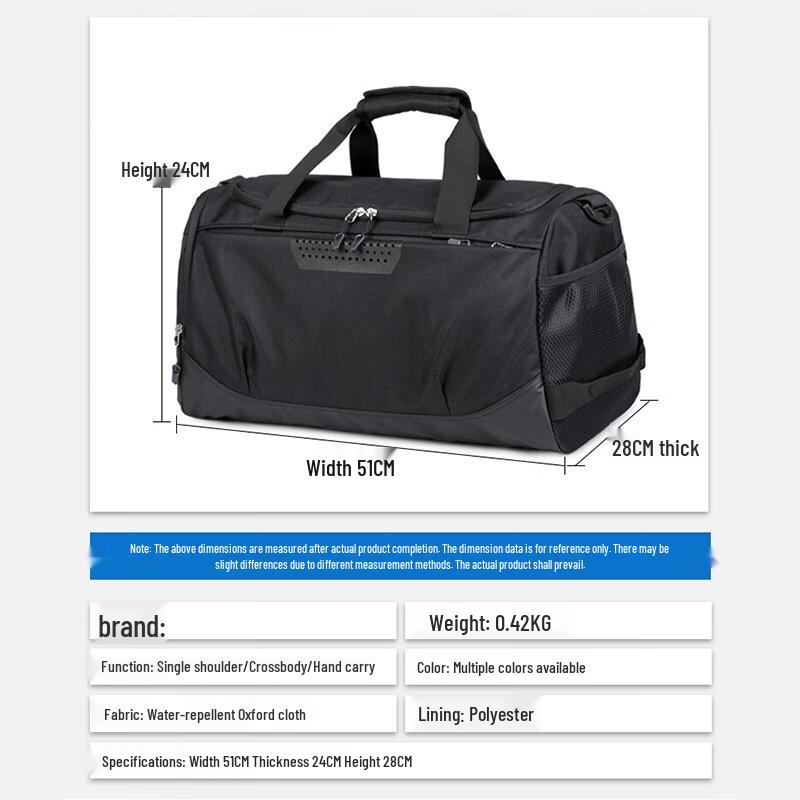Dry Wet Separation Sports & Gym Bag
