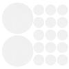 100Pcs Medium Flow Rate Filter Paper Discs Qualitative Premium White for General Chemistry Application Filter Paper