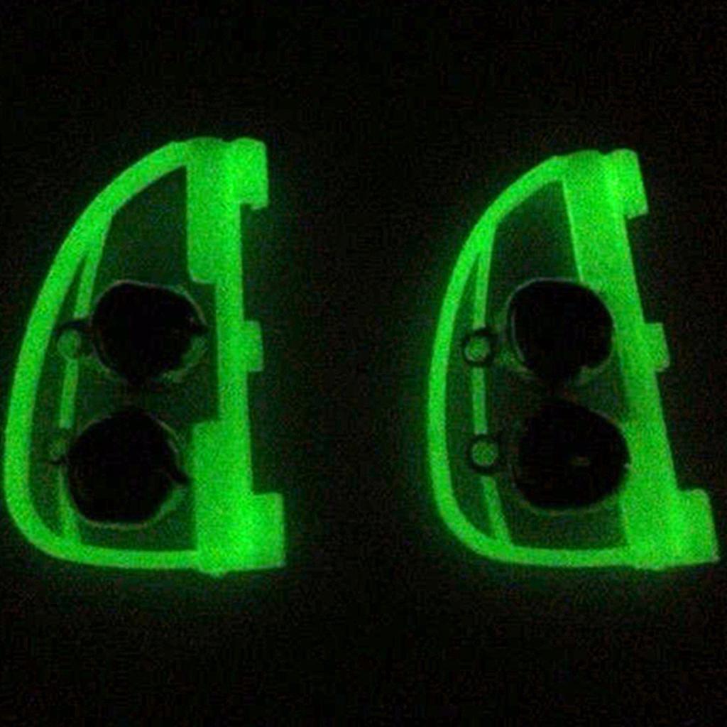 Strong and Durable Fluorescent Fishing Rod Night Light Fishing Rod Night Fishing Pointed Clip Double Bell Alarm Fishing Rod