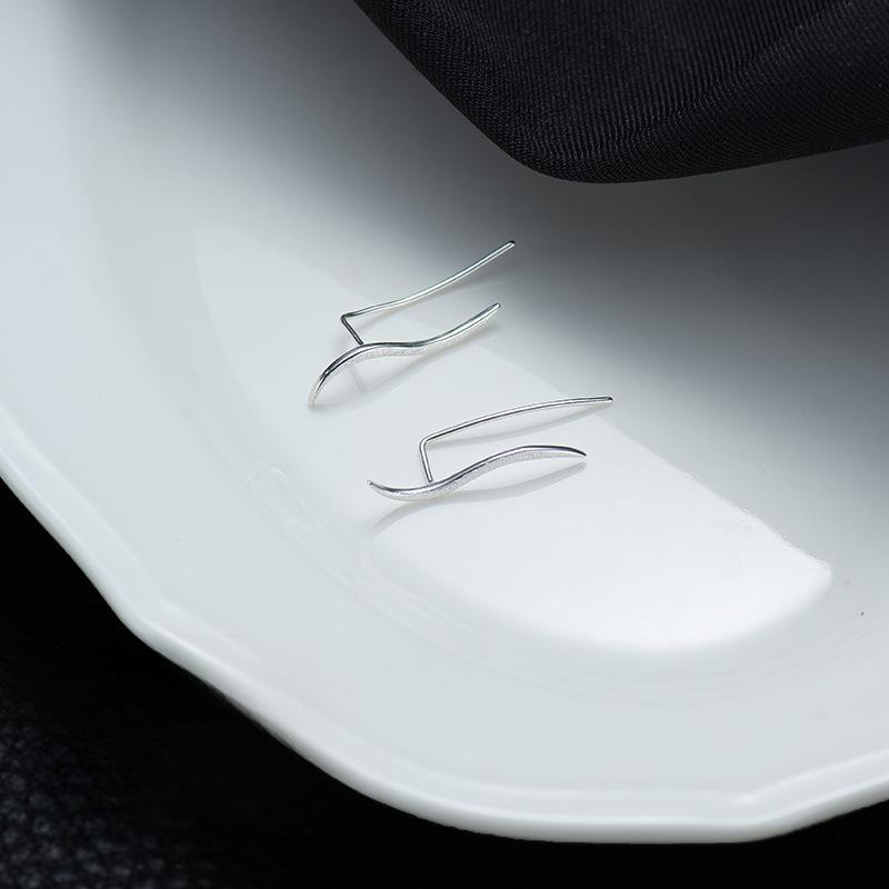 Earrings In Summer Niche Design New Simple and Cold Style Unique Earrings