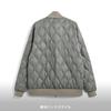 Taion Unisex Japan Special Track Down Jacket JK13JS Gray Beige Size L (Gray),