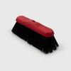 Head Only 11'' Red Synthetic Black Coco Soft Sweeping Broom Threaded