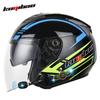 Cool Ride Bao Lightweight Bluetooth Motorcycle Helmet with Double Visor, 3C Certification, Long Battery Life, and Excellent Sound Quality