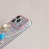 Plaid 3D Flower Pendant Phone Case for iPhone 17, 16 Pro Max/15 Pro - Girly Style