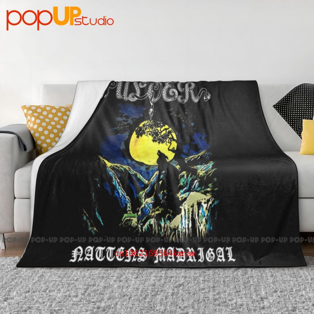 Ulver Nattens Madrigal Experimental Electronica Band Ultra-Soft Blanket Quilt Winter Sofa Cover Bed Covers