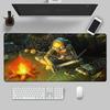 XXL Mouse Pad Anime Gamer Outer Wilds Mousepad PC Gaming Accessories Keyboard Pad Laptop Universe Space Solar System HD Desk Mat