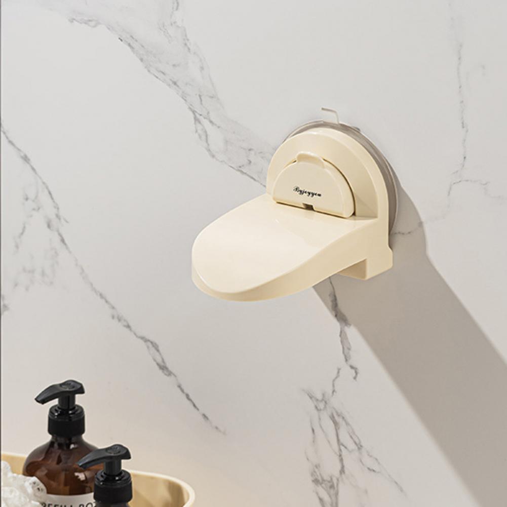 Easy Installation Shower Footrest Non-porous Surface Footrest for Shower Height Adjustable Non-slip Shower Stool for Pedicure
