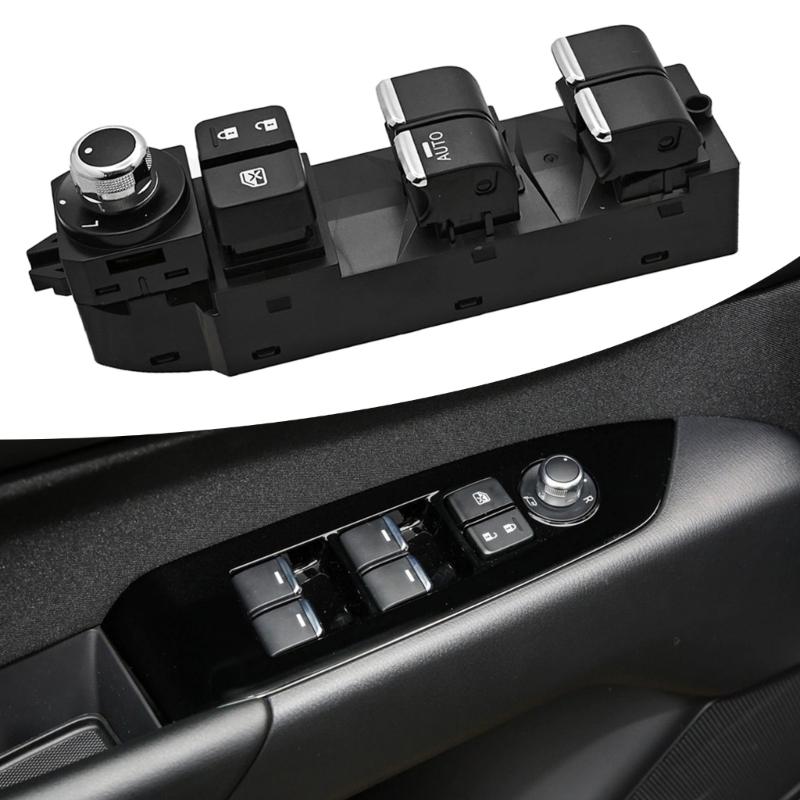 KA5E66350 Driver Door Panel Switches, Window Lift Assembly With Lock Keys, Mirror Knob, ABS Housing, Cabin Access Repair Fitment and Service Ready