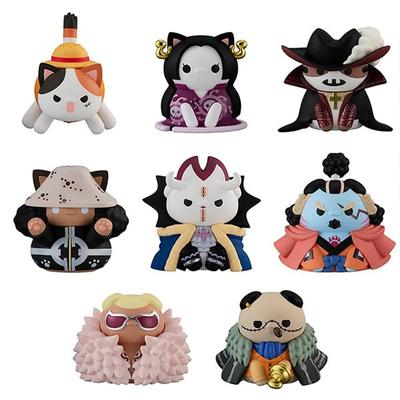 MEGA CAT PROJECT One Piece Nyan Piece Luffy and the Seven Warlords of the Sea 8 Piece Box Nyan!