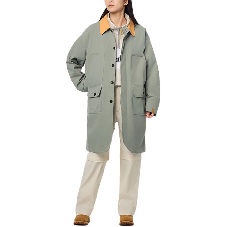 Timberland Japan Line Series Casual Workwear Versatile Long Sleeve Jacket Unisex jackets Green A6HZB-E58 S