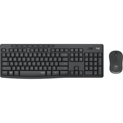 Sada klávesnice a myši - Logitech - MK295 - Bezdrátová - Grafitová - QWERTY