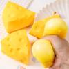 Cheese Squishy Slow Rising Fidget Toy Slow Rebound Squeeze Ball Stress Relief For Adults Sensory Anxiety Relief Toy