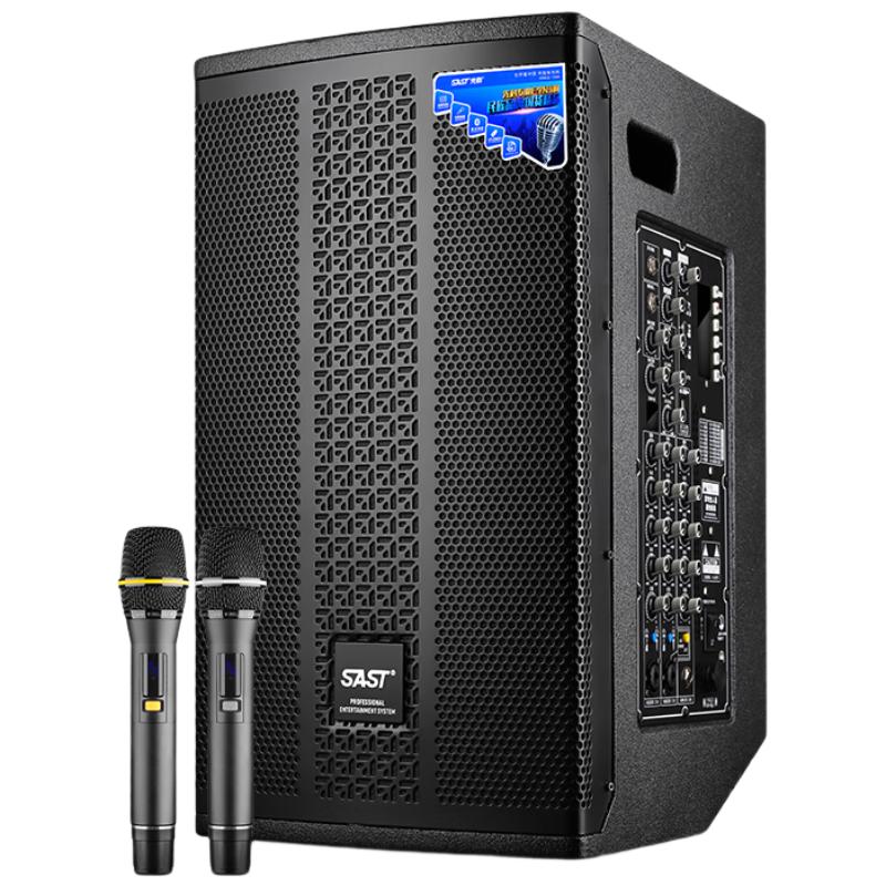 SAST SA-179 Outdoor Professional Instrument & Performance Speaker CN plug (adapter included)
