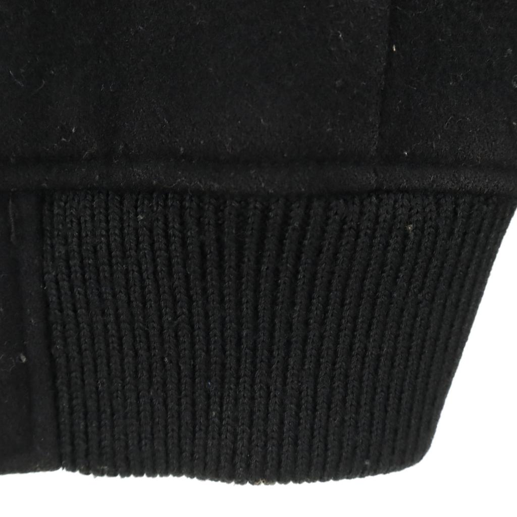 Armani Exchange Sheepskin Leather Hoodie Stajan S Black Men's Used