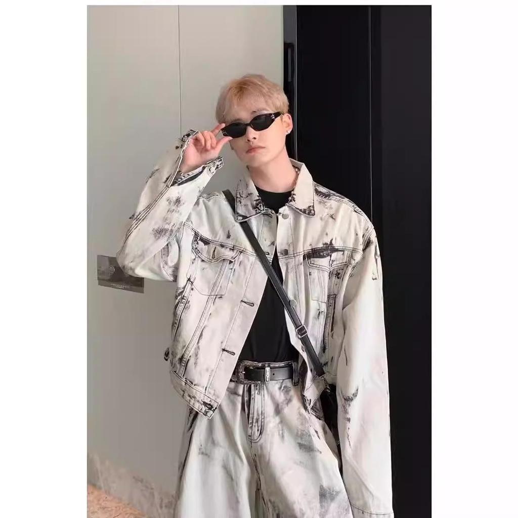 High Street Oversized Slim Fit Jeans: Autumn/Winter Hip Hop Style