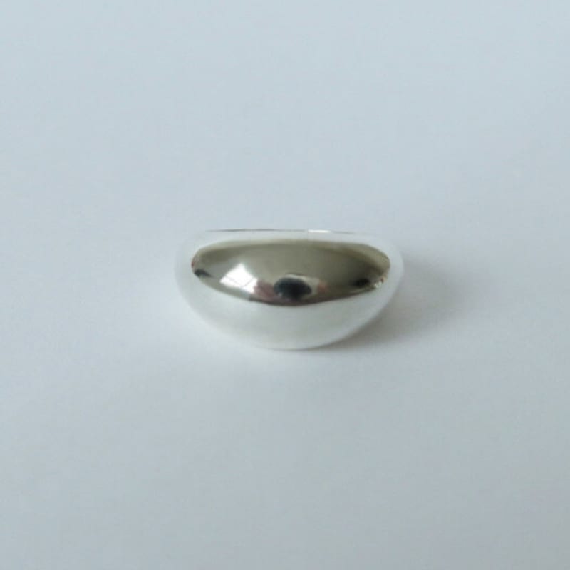 Oepe LAYER RING No.5 (Silver / 10mm dome)