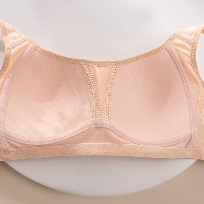 Large Size Bra for Women Adjustable Type Without Steel Ring Bra for Women Gathering Thin Style Sports Strapless Bra and Accessory Bra