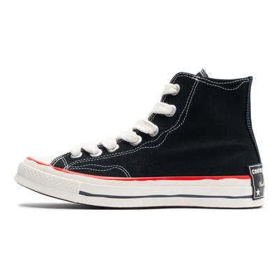 Chuck 70 High Sketch - Zapatillas Unisex Negras Blancas Rojas A09139C