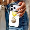 Hedgehog and Balloon Phone Case For iPhone 17 Air 14 15 13 12 Max Cover For Apple 14 15 16 16e 11 Pro Max Plus